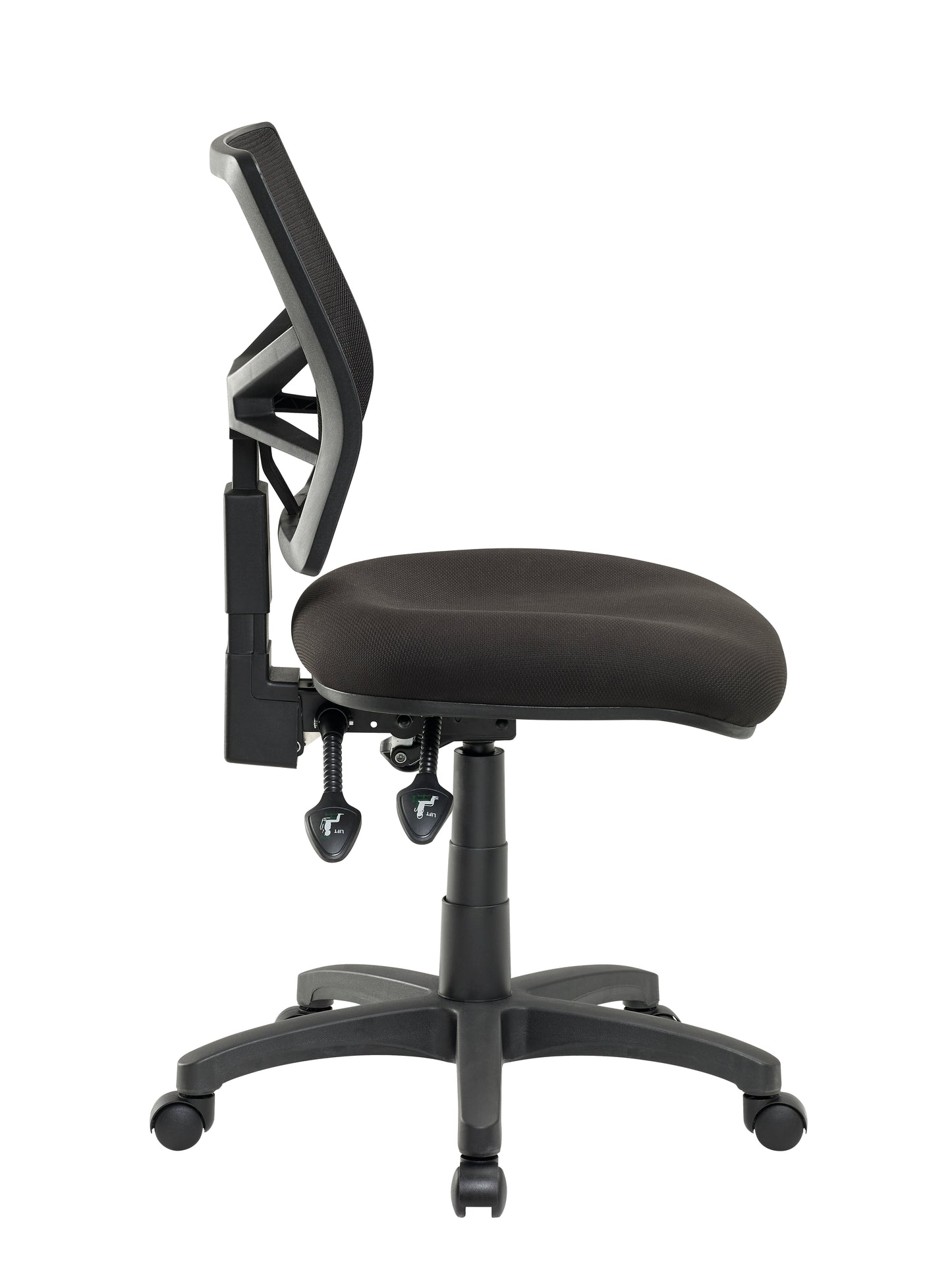 Pago Matrix Mesh Deluxe Medium Back Chair Color__black