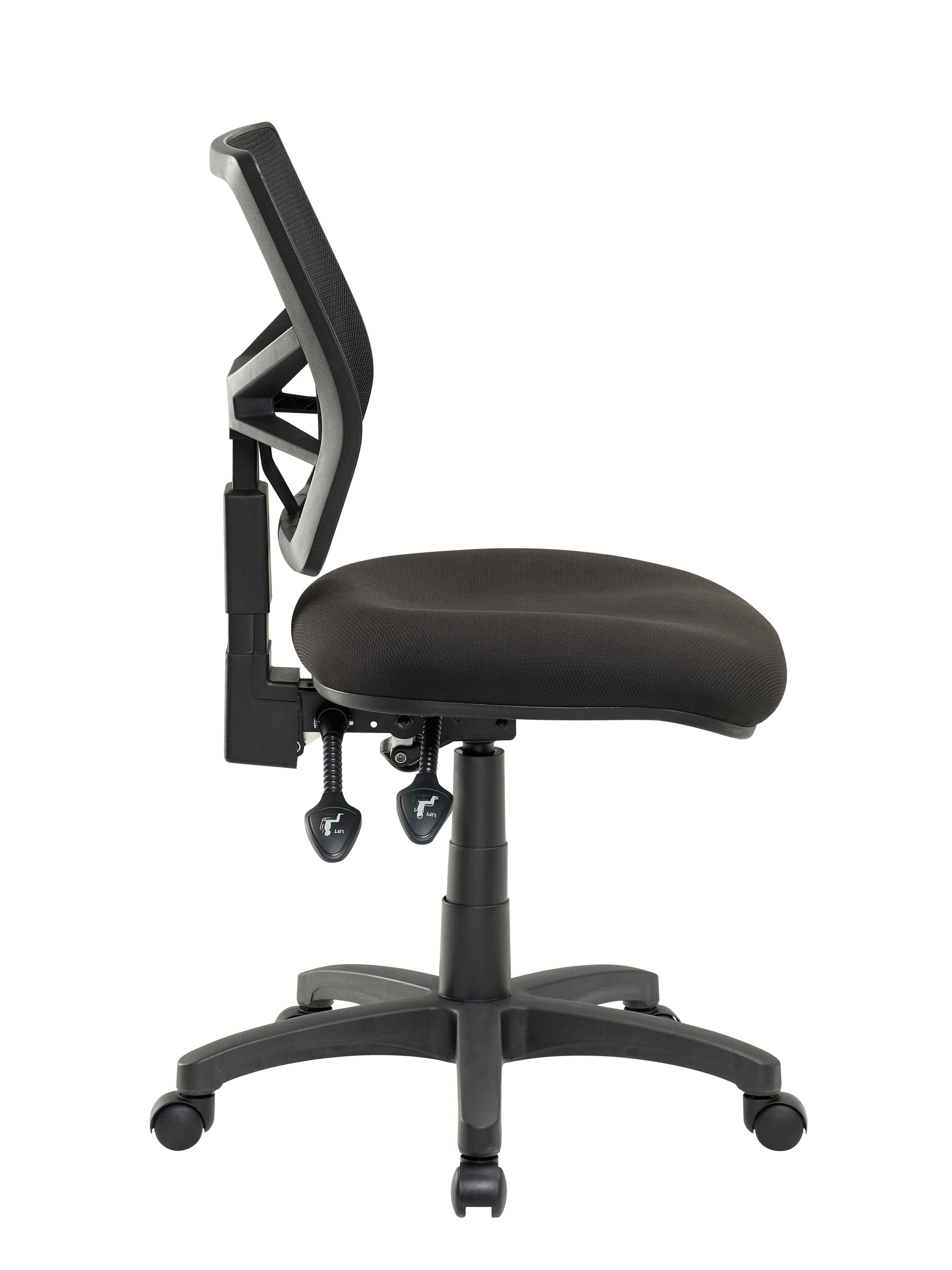 Pago Matrix Mesh Deluxe Medium Back Chair Color__black