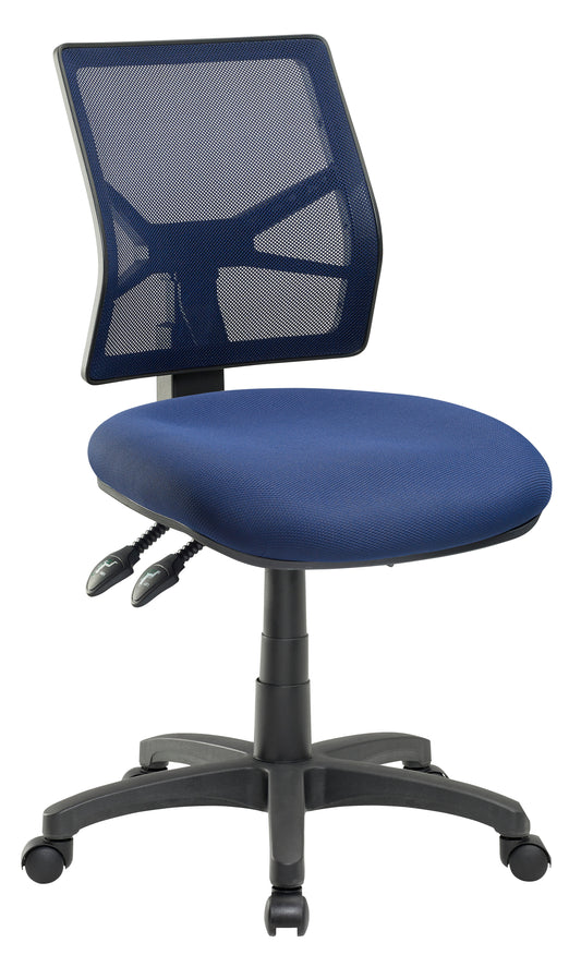 Pago Matrix Mesh Deluxe Medium Back Chair Color__navy