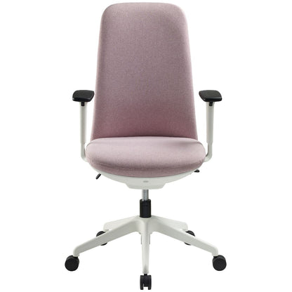 Pink Nest High Back Home Office Chair by Pago International Front Facing Picture__pink