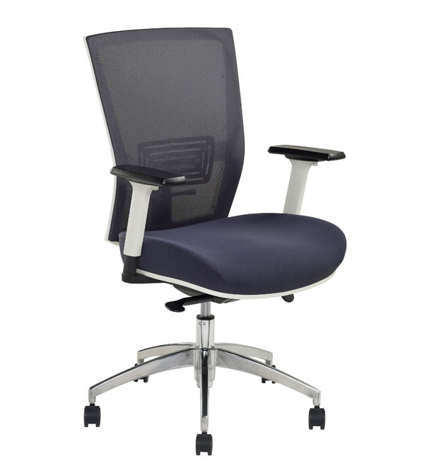 Charcoal Radar III Home Office Chair by Pago International Side Facing Picture.