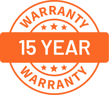15 year warranty